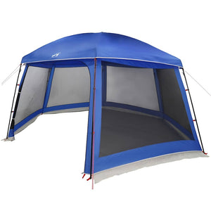 vidaXL Pool Tent with Removable Fly & Mesh Walls Azure Blue 512x458 cm