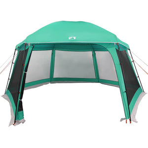 vidaXL Pool Tent with Removable Fly & Mesh Walls Sea Green 512x458 cm