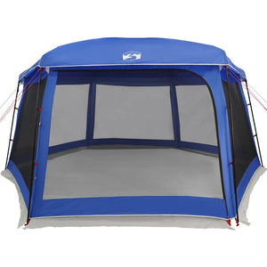 vidaXL Pool Tent with Removable Fly & Mesh Walls Azure Blue 670x590 cm