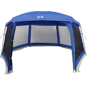 vidaXL Pool Tent with Removable Fly & Mesh Walls Azure Blue 670x590 cm