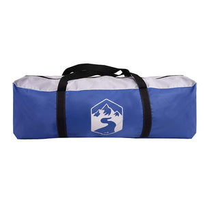 vidaXL Pool Tent with Removable Fly & Mesh Walls Azure Blue 670x590 cm