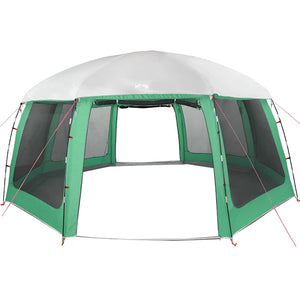 vidaXL Pool Tent with Removable Fly & Mesh Walls Sea Green 690x690 cm