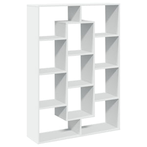 vidaXL Book Cabinet White 102x29x143 cm Engineered Wood