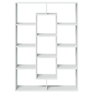 vidaXL Book Cabinet White 102x29x143 cm Engineered Wood