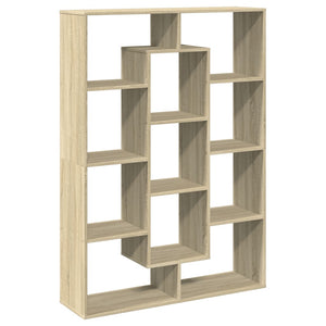 vidaXL Book Cabinet Sonoma Oak 102x29x143 cm Engineered Wood