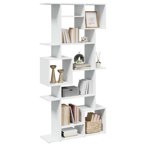 vidaXL Book Cabinet White 92x29x188 cm Engineered Wood