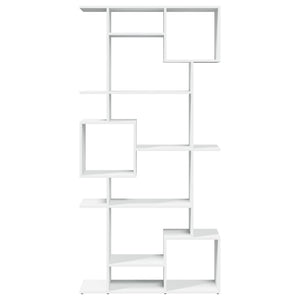 vidaXL Book Cabinet White 92x29x188 cm Engineered Wood