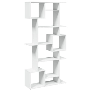 vidaXL Book Cabinet White 92x29x188 cm Engineered Wood