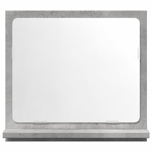 vidaXL Bathroom Mirror Cabinet Concrete Grey 40x11x37 cm Engineered Wood