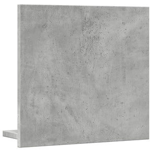 vidaXL Bathroom Mirror Cabinet Concrete Grey 40x11x37 cm Engineered Wood