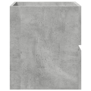 vidaXL Sink Cabinet Concrete Grey 41x38.5x45 cm Engineered Wood