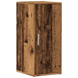 vidaXL Shoe Cabinet Old Wood 32x35x70 cm Engineered Wood