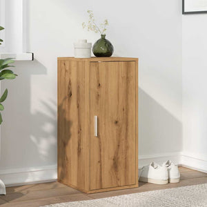 vidaXL Shoe Cabinet Artisan Oak 32x35x70 cm Engineered Wood