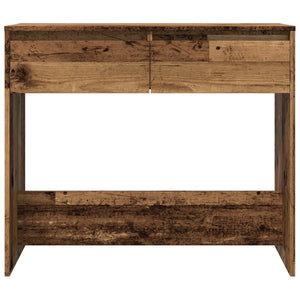 vidaXL Console Table Old Wood 89x41x76.5 cm Engineered Wood