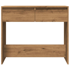 vidaXL Console Table Artisan Oak 89x41x76.5 cm Engineered Wood