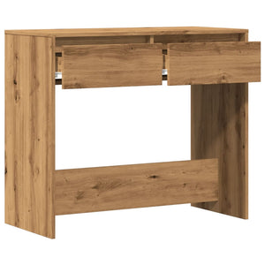 vidaXL Console Table Artisan Oak 89x41x76.5 cm Engineered Wood