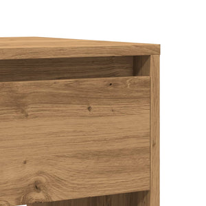 vidaXL Console Table Artisan Oak 89x41x76.5 cm Engineered Wood