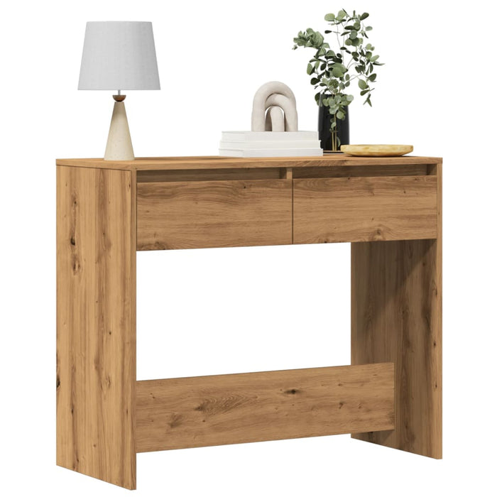 vidaXL Console Table Artisan Oak 89x41x76.5 cm Engineered Wood