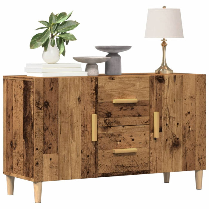 vidaXL Sideboard Old Wood 100x36x60 cm Engineered Wood