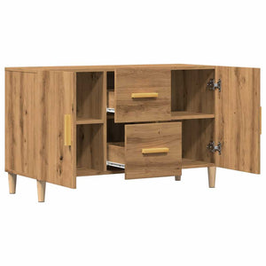 vidaXL Sideboard Artisan Oak 100x36x60 cm Engineered Wood