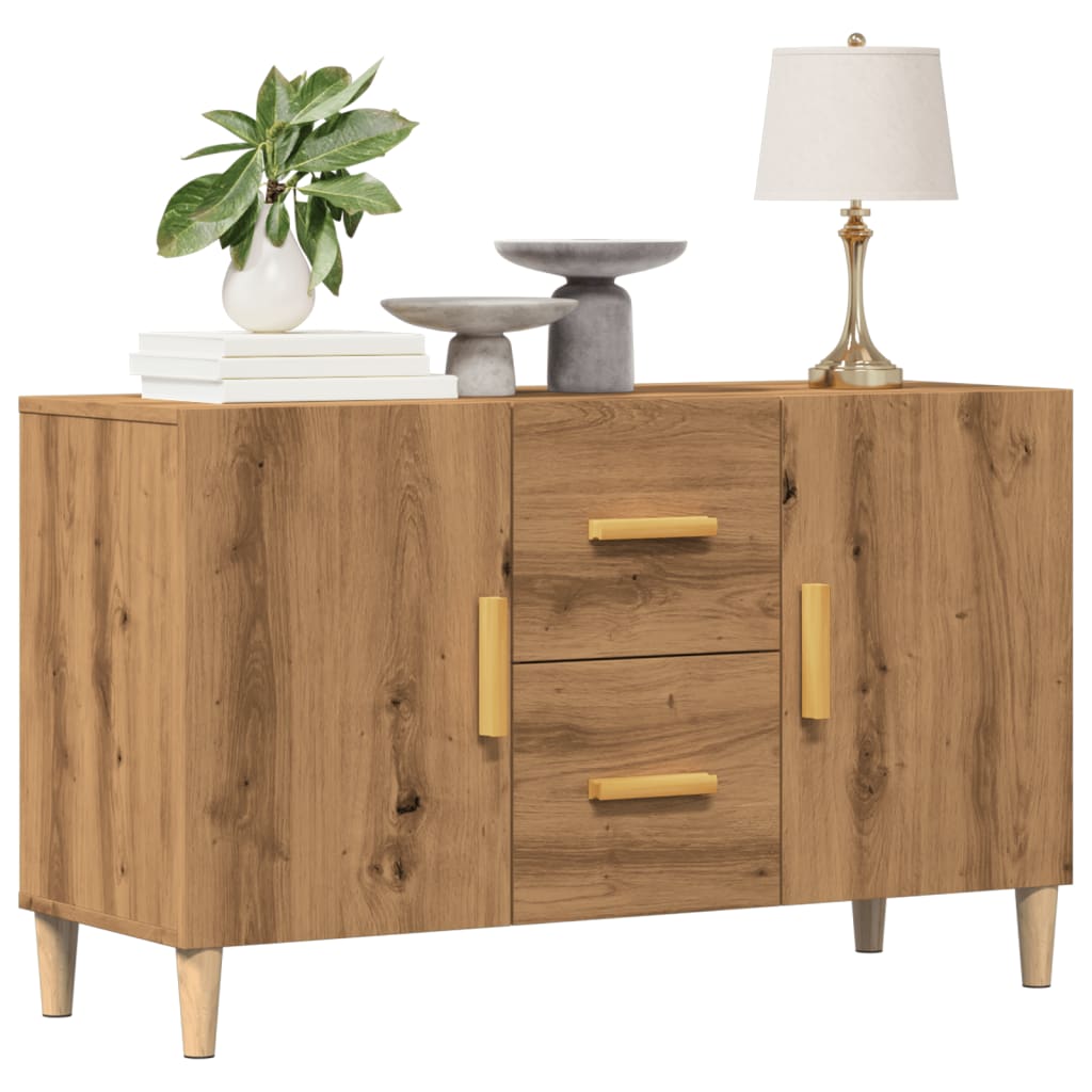 vidaXL Sideboard Artisan Oak 100x36x60 cm Engineered Wood