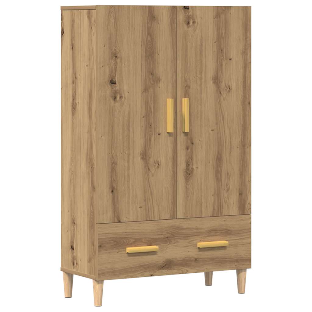 vidaXL Highboard Artisan Oak 70x31x115 cm Engineered Wood