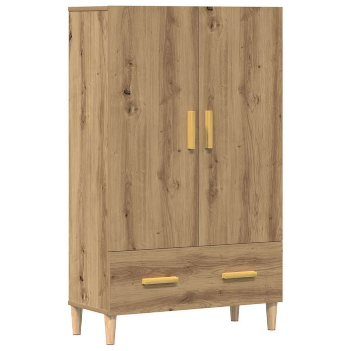 vidaXL Highboard Artisan Oak 70x31x115 cm Engineered Wood