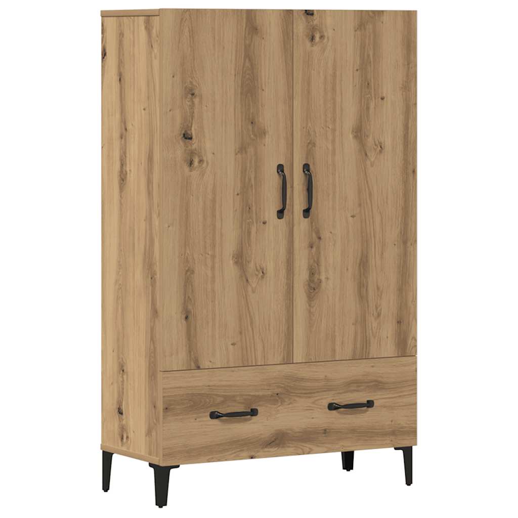 vidaXL Highboard Artisan Oak 70x31x115 cm Engineered Wood