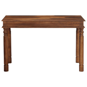 vidaXL Dining Table 120x60x77 cm Solid Wood Acacia