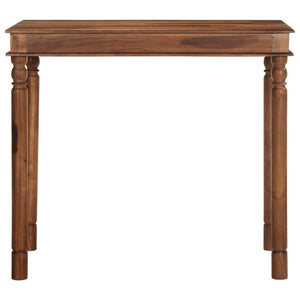 vidaXL Bar Table 120x60x107 cm Solid Wood Acacia