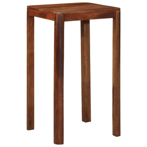 vidaXL Bar Table 60x60x107 cm Solid Wood Acacia