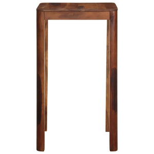 vidaXL Bar Table 60x60x107 cm Solid Wood Acacia