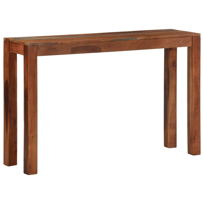 vidaXL Console Table 120x30x76 cm Solid Wood Acacia