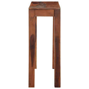 vidaXL Console Table 120x30x76 cm Solid Wood Acacia