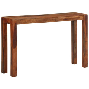 vidaXL Console Table 120x30x76 cm Solid Wood Acacia