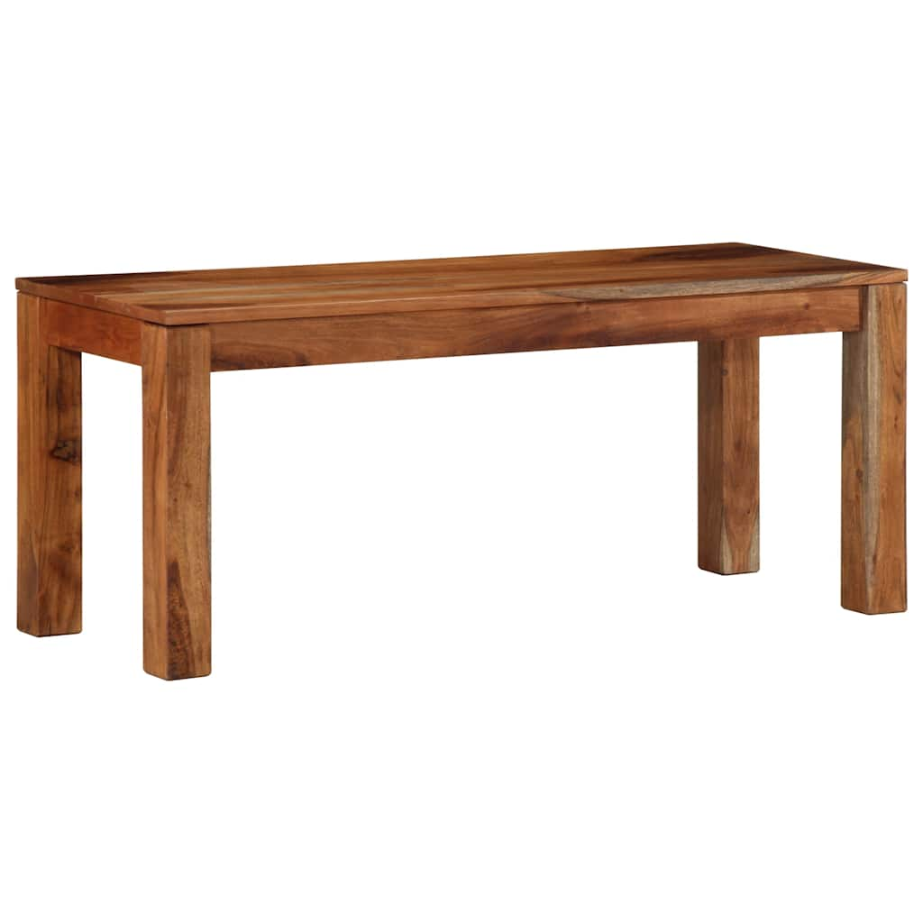 vidaXL Bench 110 cm Solid Wood Acacia