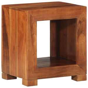 vidaXL Side Table 37x29x40 cm Solid Wood Acacia