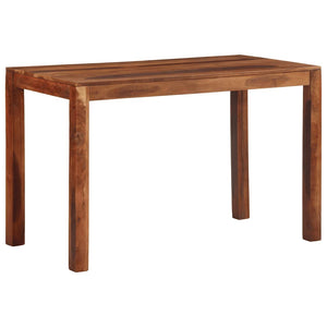 vidaXL Dining Table 120x60x76 cm Solid Wood Acacia