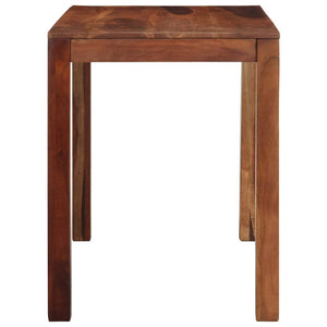 vidaXL Dining Table 120x60x76 cm Solid Wood Acacia