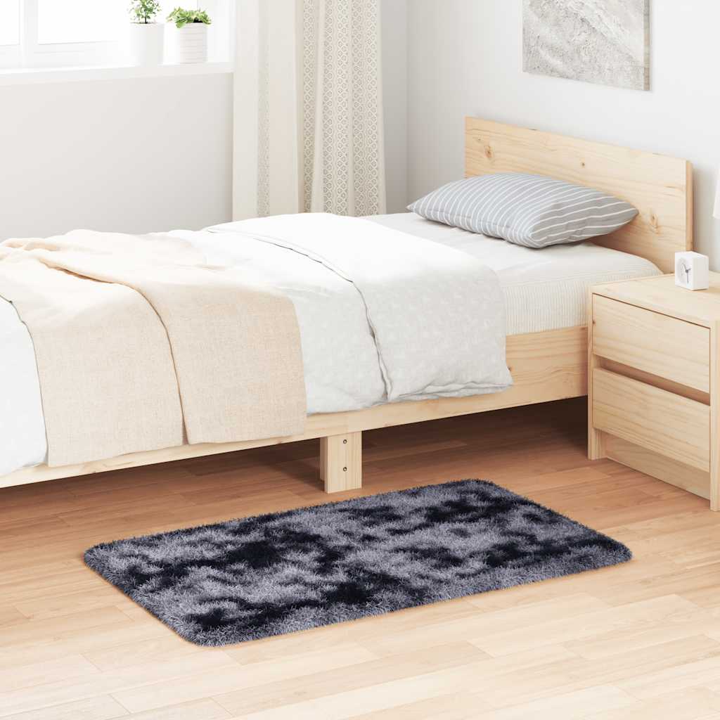 vidaXL Shaggy Rug High Pile Dark Grey 60x100 cm Polyester