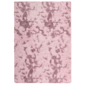vidaXL Shaggy Rug High Pile Dusty Pink 120x170 cm Polyester