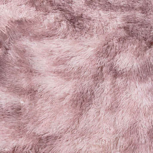 vidaXL Shaggy Rug High Pile Dusty Pink 120x170 cm Polyester