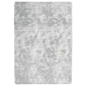 vidaXL Shaggy Rug High Pile Light Grey 120x170 cm Polyester