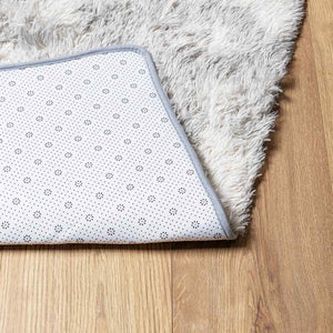 vidaXL Shaggy Rug High Pile Light Grey 120x170 cm Polyester