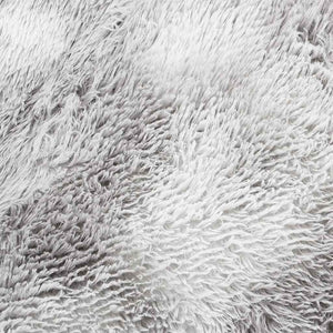 vidaXL Shaggy Rug High Pile Light Grey 120x170 cm Polyester
