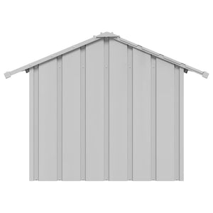 vidaXL Dog House with Roof 85x107x81 cm Galvanised Steel