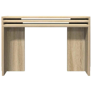 vidaXL Nesting Tables 3 pcs Sonoma Oak Engineered Wood