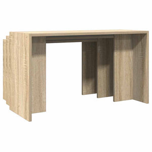 vidaXL Nesting Tables 3 pcs Sonoma Oak Engineered Wood