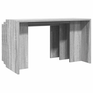 vidaXL Nesting Tables 3 pcs Grey Sonoma Engineered Wood