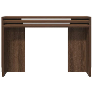 vidaXL Nesting Tables 3 pcs Brown Oak Engineered Wood